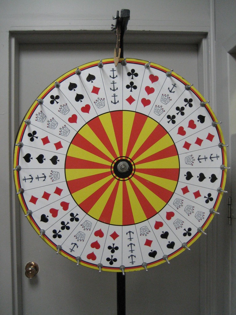 crown and anchor wheels McCullochs Costume and Party Supply