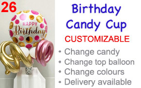 Balloon and Candy Arrangment London Ontario