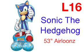 Airloonz Sonic The Hedgehog Balloon London Ontario