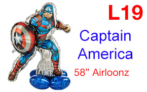 Captain America Avengers Balloon London Ontario