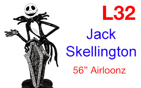 Jack Skellington Balloon London Ontario