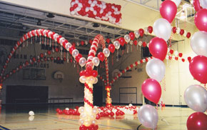 Prom Decorating with Balloons