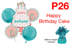 Birthday Cake Balloon London Ontario