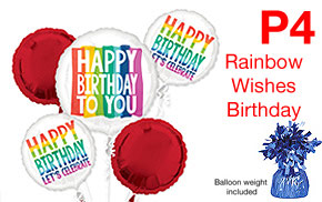 Rainbow Birthday Balloon London Ontario