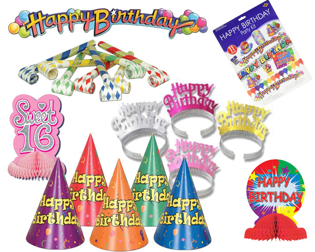Birthday Party Supplies